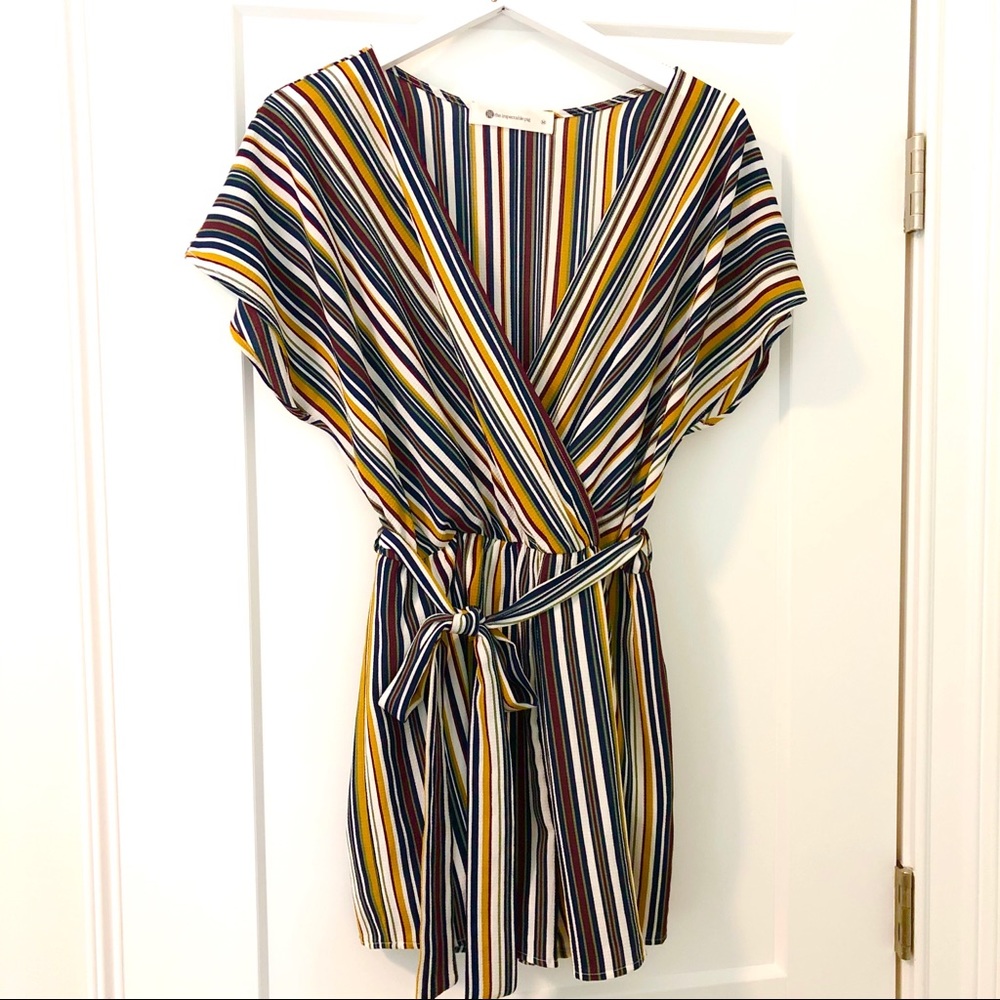 Striped Romper by The Impeccable Pig